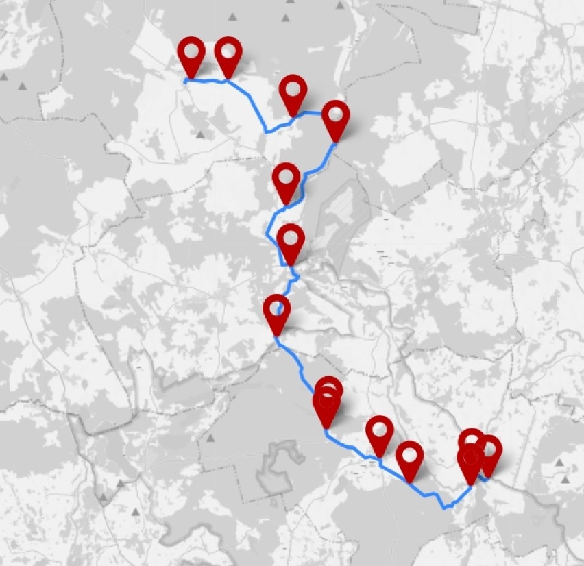 Kościół w Rozłazinie – Jeżewo – Łówcz Górny – Osiek –...