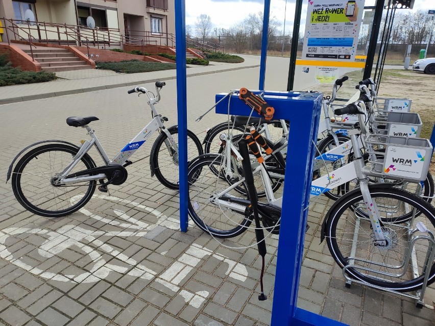 Ruszył kolejny sezon miejskich rowerów w Wągrowcu. Na użytkowników czeka pięć nowych stacji 