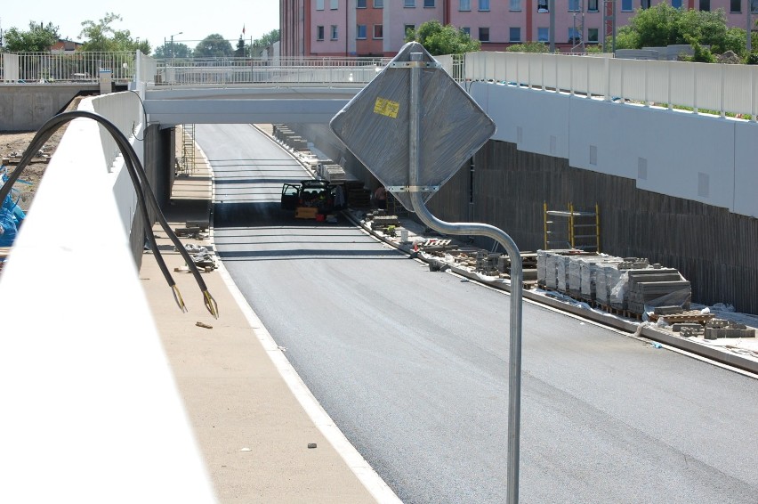 Trwają prace wykończeniowe przy budowie wiaduktu na ulicy Młyńskiej