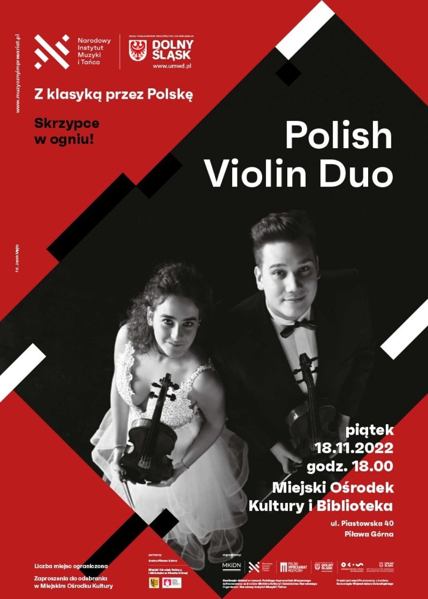 Co? Koncert Polish Violin Duo "Skrzypce w ogniu"...