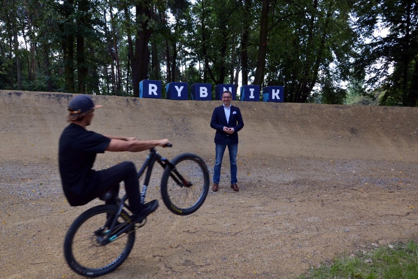 Kamień w Rybniku ma nową atrakcję dla rowerzystów. Szymon...