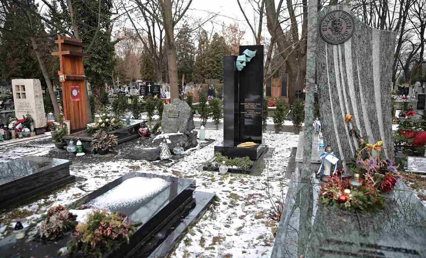 Cmentarz Rakowicki zimą [ZDJĘCIA]                     