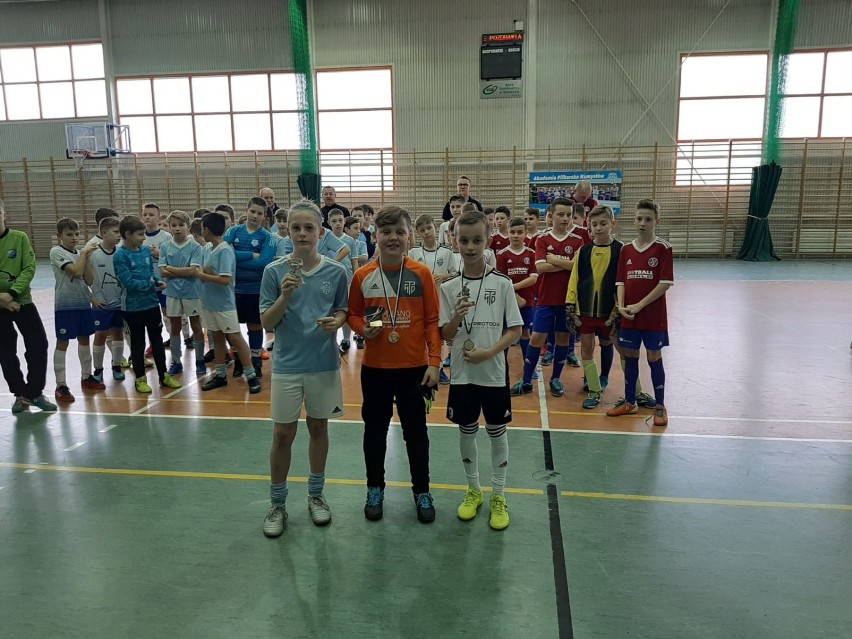 Orlicy Akademii Piłkarskiej Oleśnica zagrali w Namysłowie
