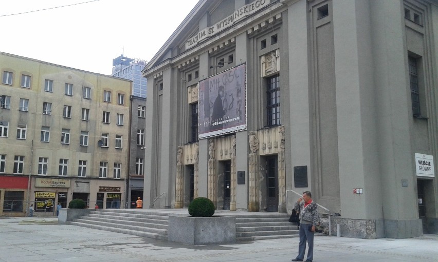 Przebudowa centrum Katowic - plac Teatralny