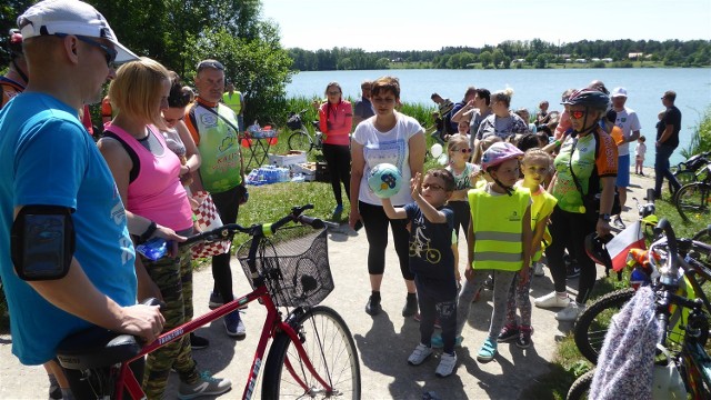 Rodzinny Rajd Rowerowy "Z przedszkolakiem na rowerze" w Kaliszu