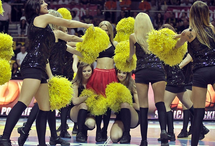 Cheerleaders Prokom podczas meczu Prokom Gdynia - Trefl Sopot. Zobacz zdjęcia!