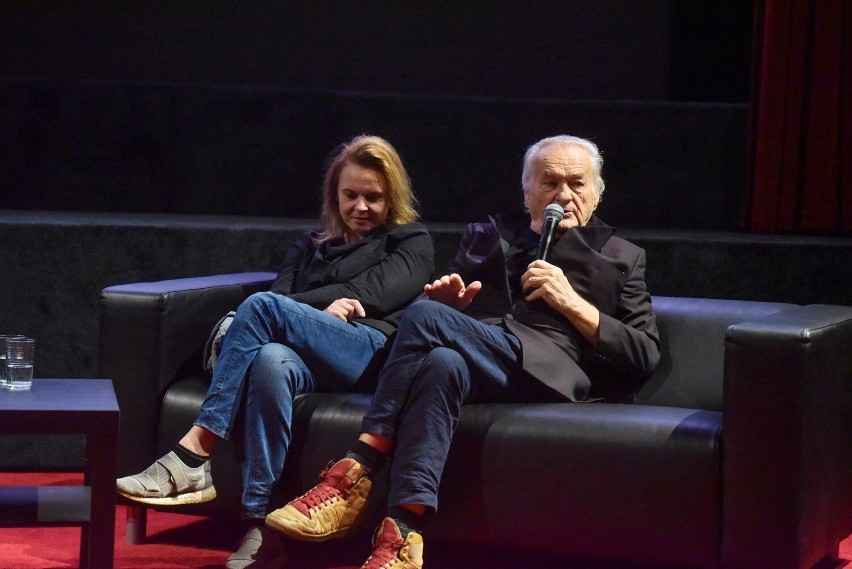 Toruń. Jerzy Skolimowski w kinie Camerimage. Reżyser spotkał się z widzami