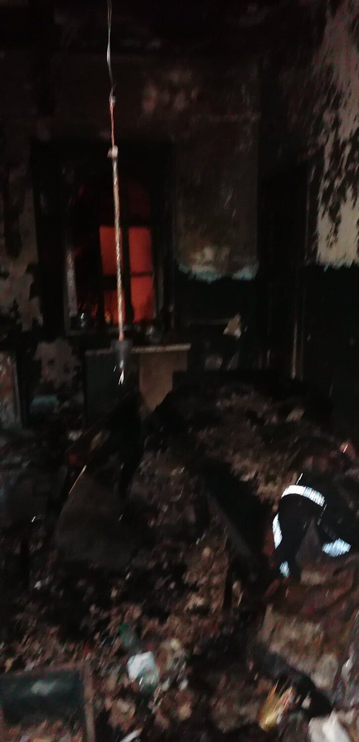 Pożar w Węglińcu. Mieszkańca kamienicy nie udało się uratować