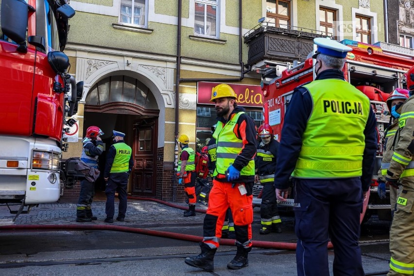 Tragiczny pożar przy ul. Jagiellońskiej w Szczecinie -...