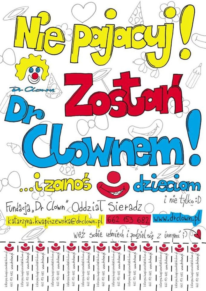 Fundacja „Dr Clown” szuka nowych wolontariuszy w Sieradzu i Zduńskiej Woli