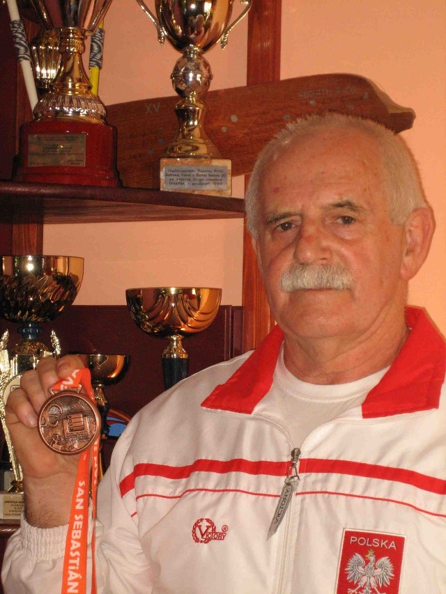 Do swej bogatej kolekcji trofeów Andrzej Semborowski dołożył kolejny medal