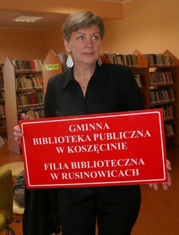 Mieszkańcy Rusinowic mogą korzystać z nowej biblioteki w Domu Spotkań Wiejskich