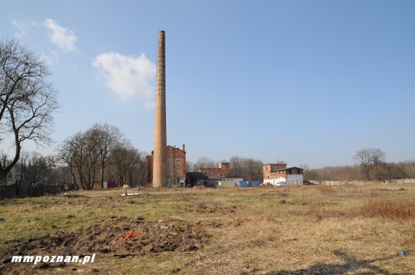 Właśnie ruszają prace budowlane na terenie starego browaru...