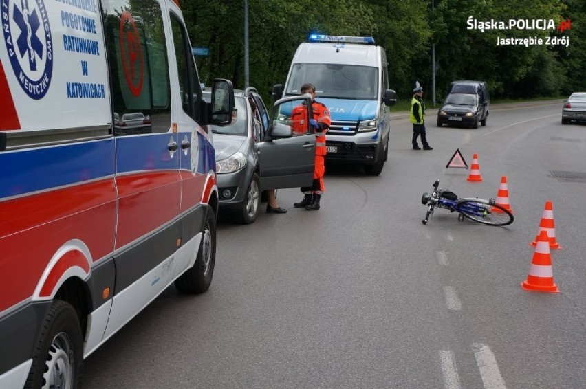 Jastrzębie-Zdrój: na skrzyżowaniu wjechała autem prosto w...