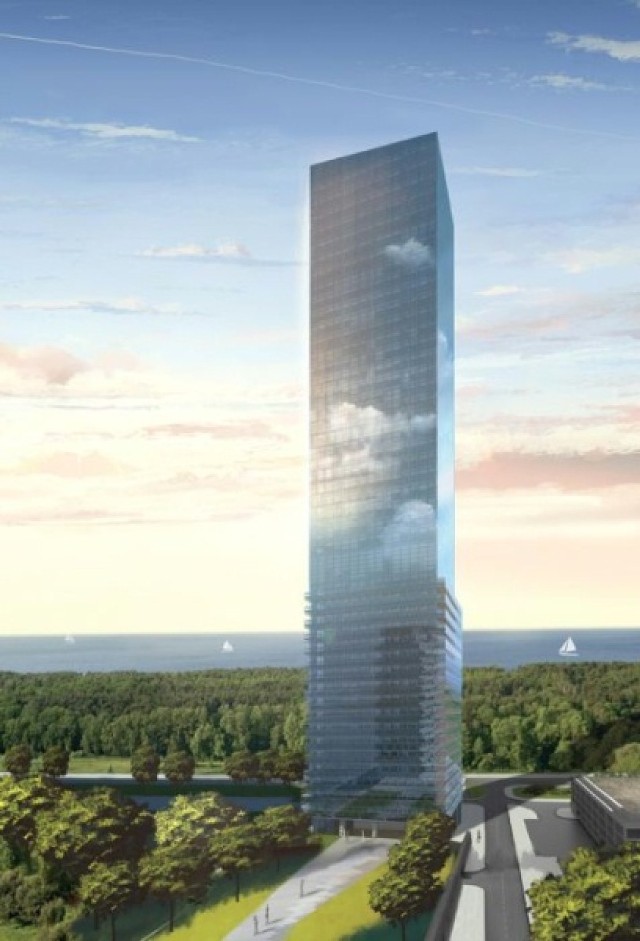 W pasie nadmorskim miasto chce wybudować 55-metrowy budynek. Na ...
