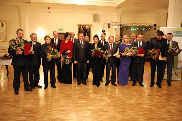Laureaci Oleśnickiego Sukcesu Gospodarczego za 2011 rok