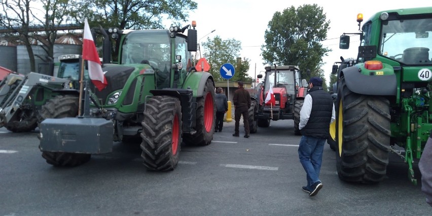 Protest w Osięcinach