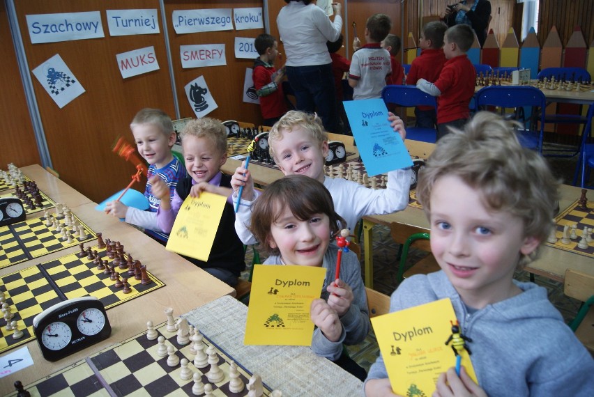 Szachowy turniej przedszkolaków w Rybniku