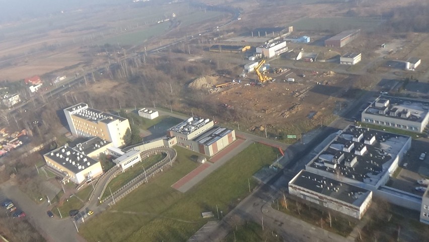 Covidowy szpital modułowy w Legnicy