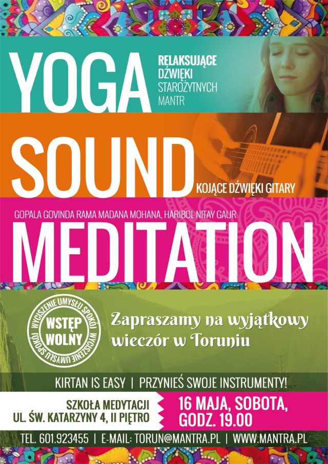 Potrzebujesz wytchnienia? Koncert Kirtan Yoga Sound jest dla Ciebie!