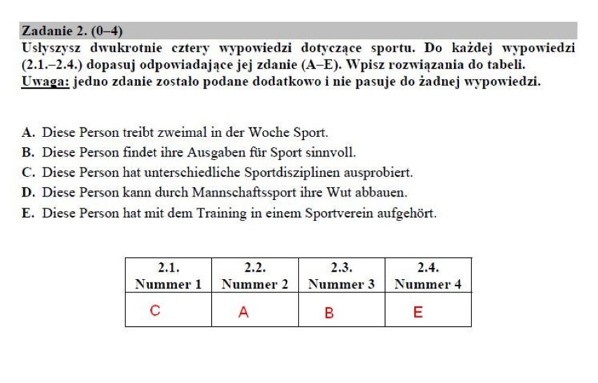 Matura 2019. J. niemiecki poziom rozszerzony ARKUSZ CKE i ODPOWIEDZI. Matura z języka niemieckiego rozszerzenie 14.05.2019