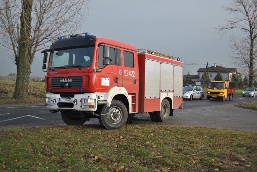 Wypadek. Dwie osoby w szpitalu