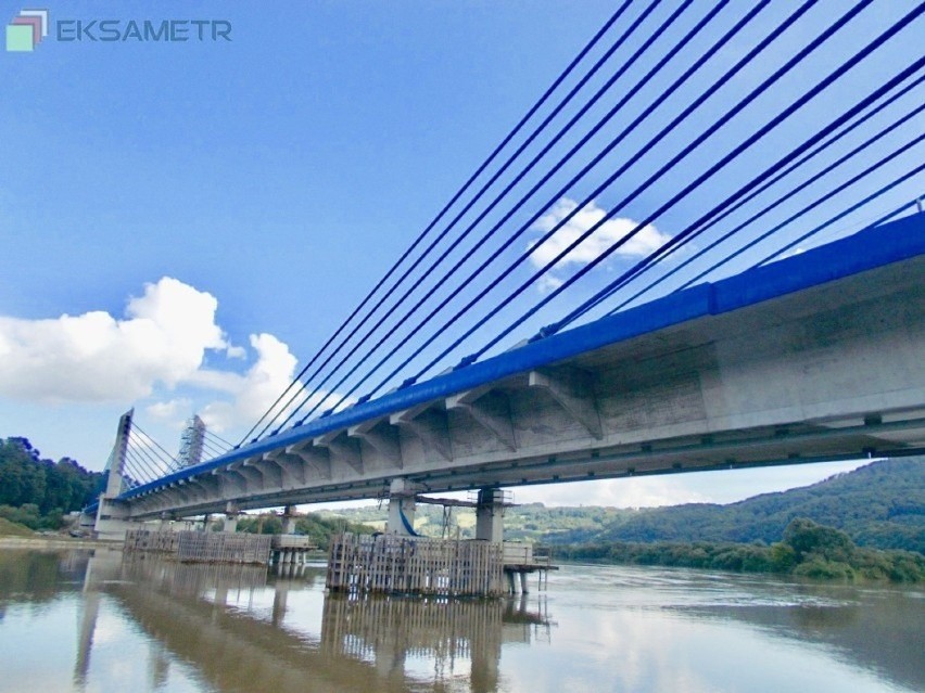 Otwarcie mostu w Kurowie na DK 75 już w poniedziałek. Kierowcy będą mogli skorzystać z nowej przeprawy u na drodze krajowej nr 75
