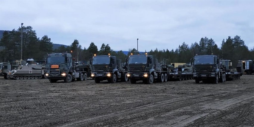 Opolscy logistycy ewakuują wojska NATO z norweskich poligonów [ZDJĘCIA]