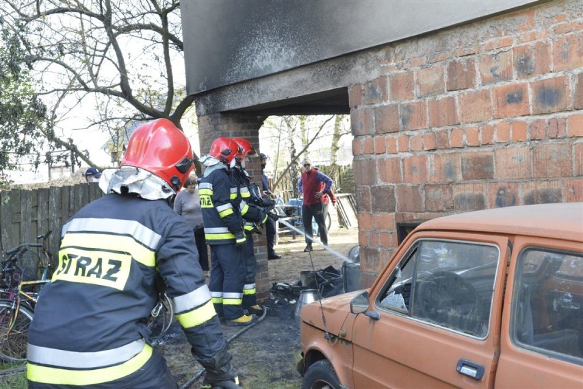 Gmina Kościan. Pożar w Nowym Luboszu. Ogień dostał się do...