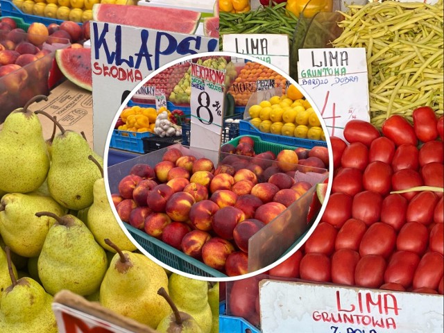 W jakich cenach były owoce i warzywa na kieleckich bazarach w piątek 18 sierpnia? Sprawdźcie szczegóły na kolejnych slajdach >>>