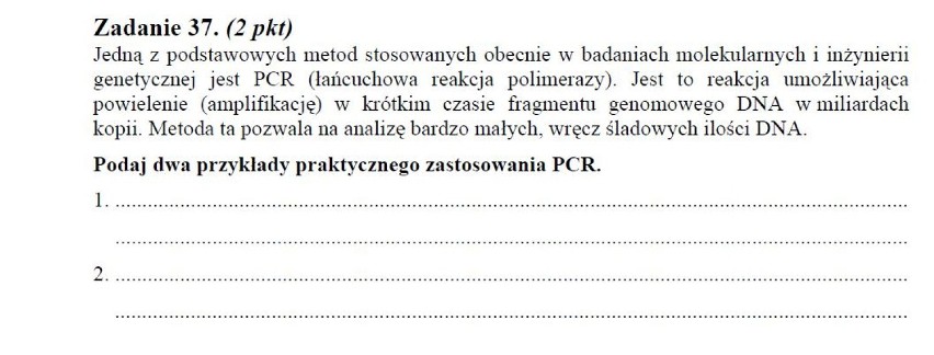 Matura 2011 10 maja - biologia. Zobacz arkusze z poziomu ...