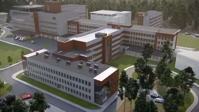 Tak, po przebudowie, wyglądać ma Wojewódzki Szpital Specjalistyczny we Włocławku