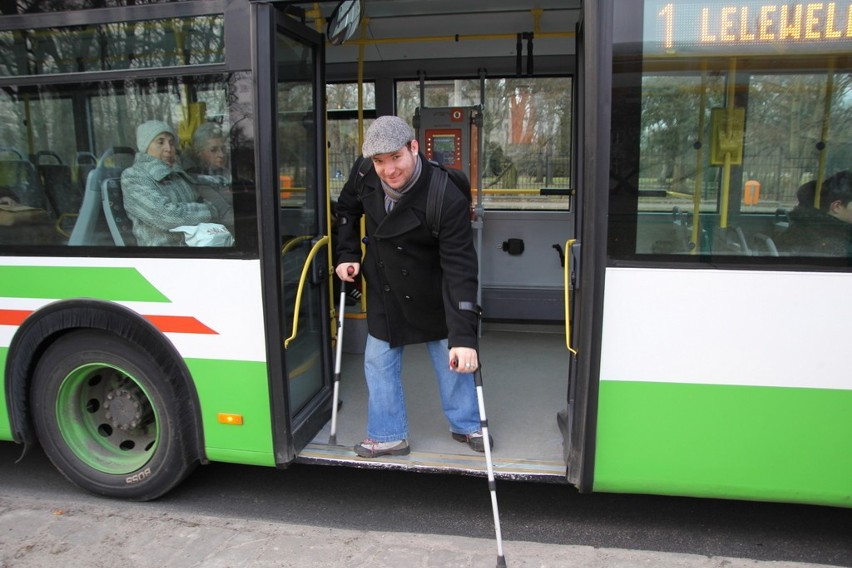 MZK Piła: kłopoty inwalidów w autobusach