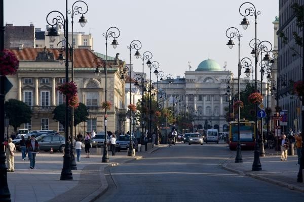 W weekendy autobusy znikną z Krakowskiego Przedmieścia