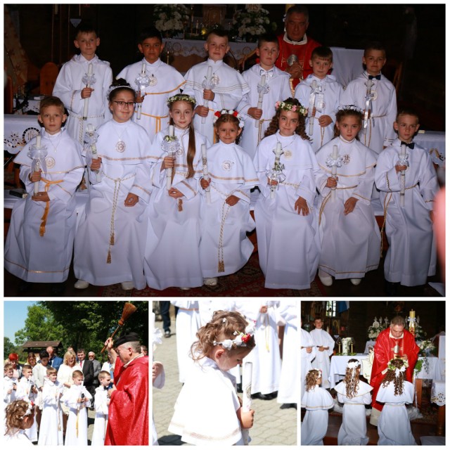 Piękna uroczystość I Komunii Świętej odbyła się w Starymgrodzie w niedzielę 20 maja