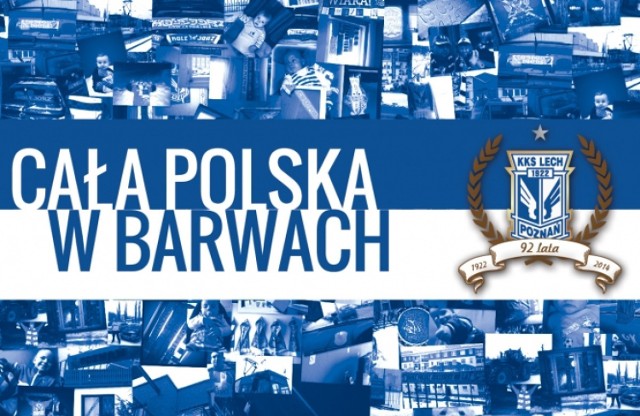 Urodziny Lecha Poznań - Cała Polska w barwach Kolejorza!