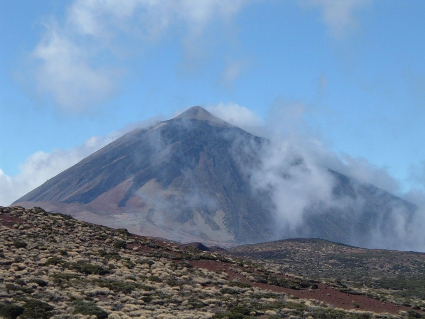 El Teide od strony północnej.