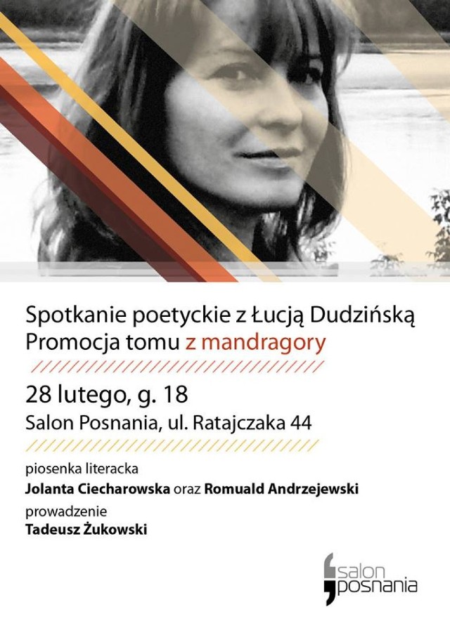 Spotkanie poetyckie z Łucją Dudzińską