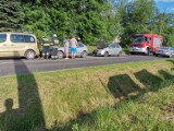 Zderzenie czterech samochodów osobowych w powiecie brodnickim - zobaczcie zdjęcia (aktualizacja)