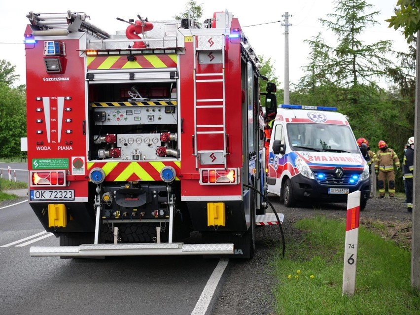 Wypadek w Kędzierzynie-Koźlu na ul. Przyjaźni.