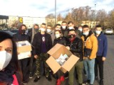 Młodzież z ZSP 1 w Radomsku pomaga. Wspiera Szpital Powiatowy i przygotuje "szlachetną paczkę"