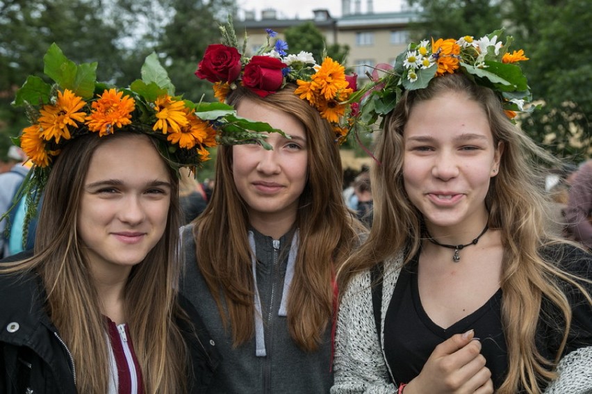 Wianki 2014 w Krakowie. Zobacz najpiękniejsze wianki