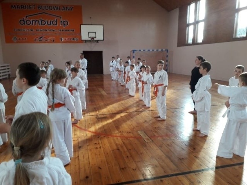 W Golubiu-Dobrzyniu zorganizowano egzamin dla karateków na...