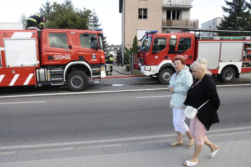 Pożar we Władysławowie 21.09.2016. Winny może być gaz