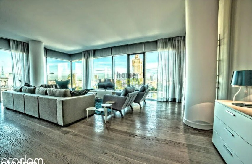 ,,Apartament  oferuje mieszkańcom piękny widok na panoramę...