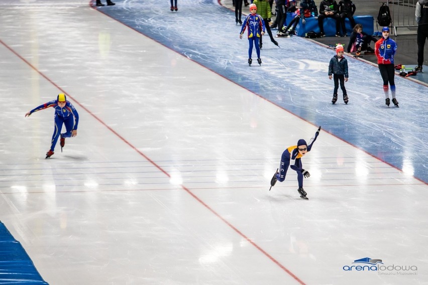 Arena Niepodległej w Tomaszowie Maz. Ogólnopolskie zawody łyżwiarskie w Arenie Lodowej [ZDJĘCIA]