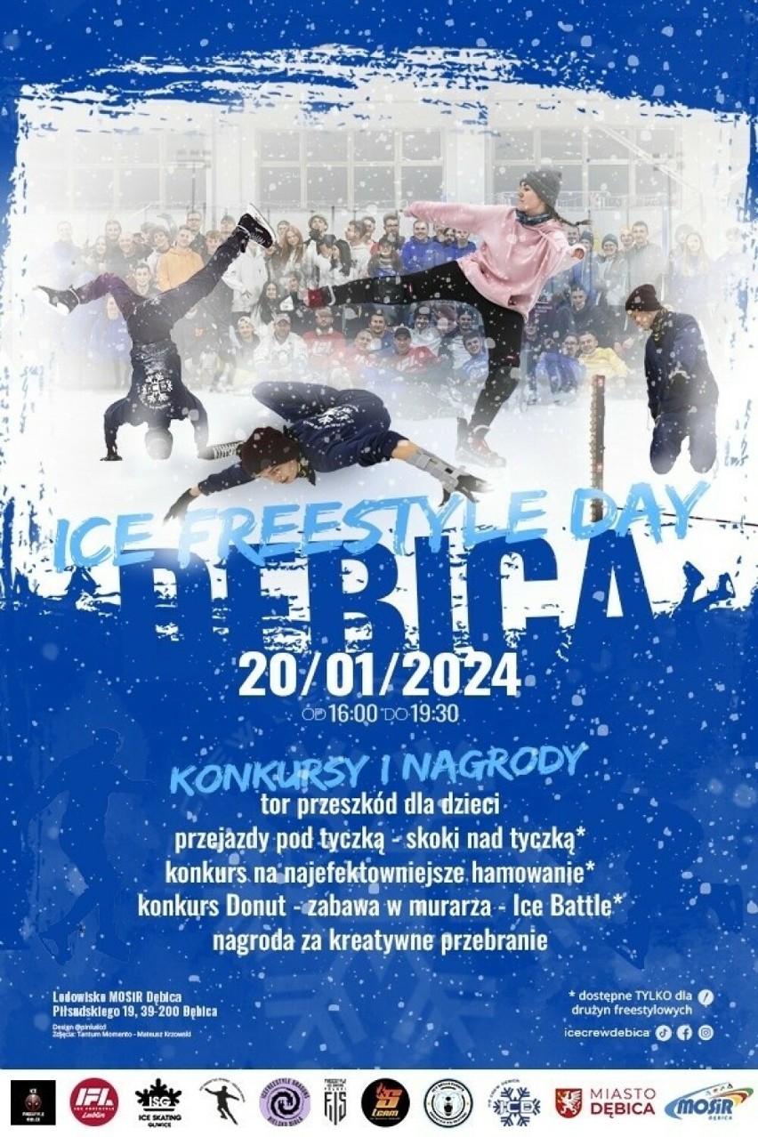 Ice freestyle day 2024  - 20 stycznia na dębickim lodowisku!