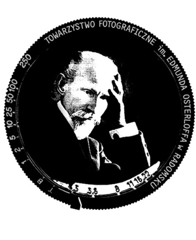 Zygmunt Osterloff na logo Towarzystwa Fotograficznego w Radomsku