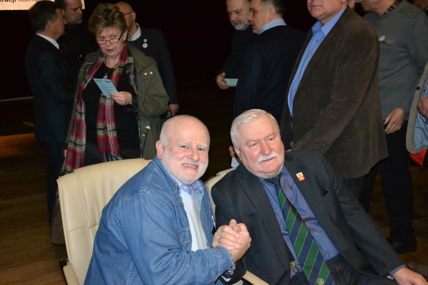 Lech Wałęsa na spotkaniu w Lublinie [RELACJA CZYTELNIKA]