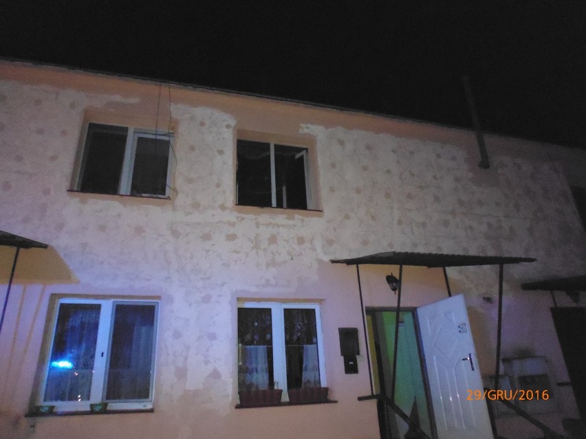 Pożar przy ul. Młynarskiej w Kwidzynie. Nie żyje 63-latek [ZDJĘCIA]